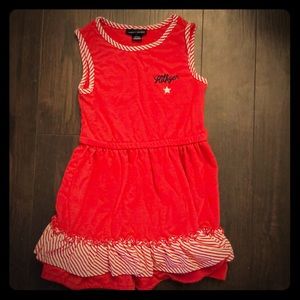 Girls 3t Tommy Hilfiger Dress - Red